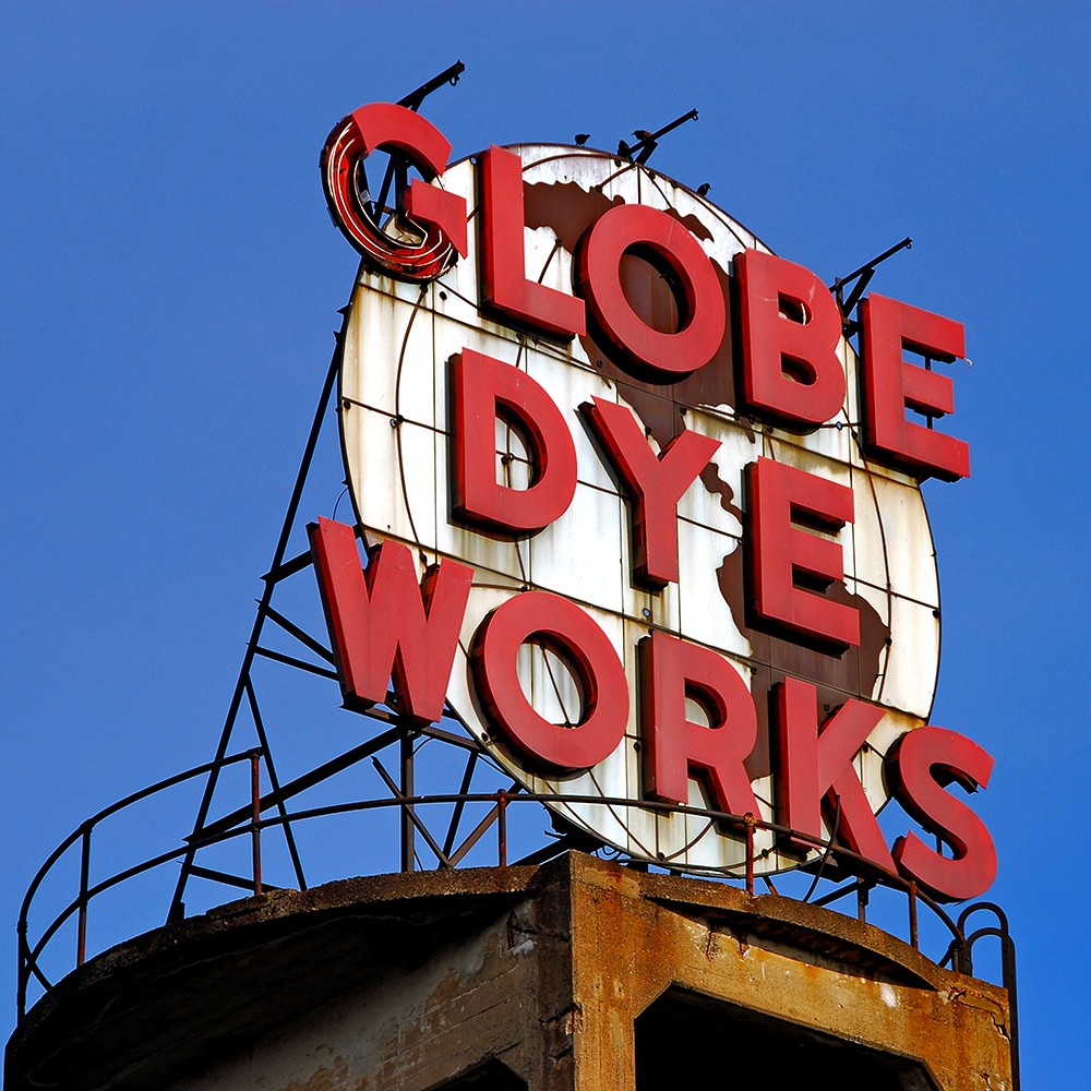 Globe Dye Works (Original Sign)*